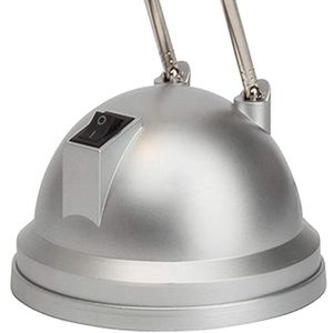 Produktbild für Schreibtischlampe Brilliant Katrina, silber, LED