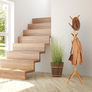 Produktbild für Garderobenständer Relaxdays 10022762, braun