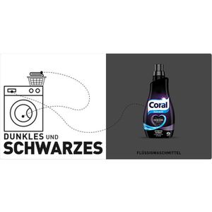 Produktbild für Waschmittel Coral Black Velvet Colorwaschmittel