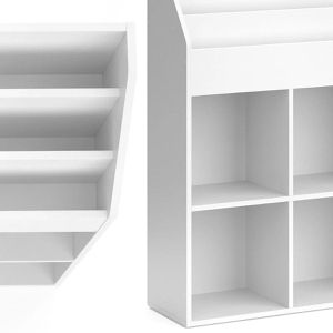 Produktbild für Bücherregal Vicco Luigi, weiß