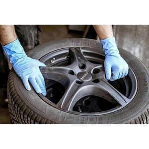 Produktbild für Einmalhandschuhe NITRAS Tough Grip N, blau, 50 Stück