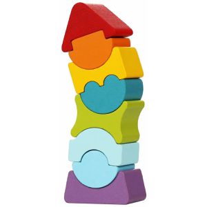 Produktbild für Motorikspielzeug CUBIKA 12718, Stapelturm