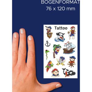 Produktbild für Temporäre-Tattoos Zweckform Z-Design 56683, farbig