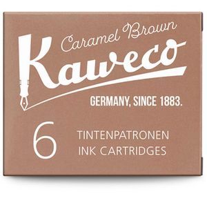 Produktbild für Füllerpatronen Kaweco K2830.08, Karamellbraun