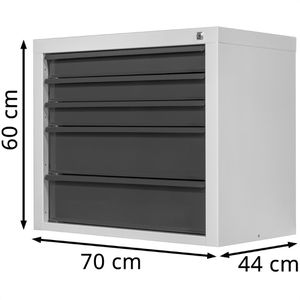 Produktbild für Schubladenschrank ADB 24785, aus Metall