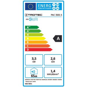Produktbild für Klimagerät Trotec PAC 3501 S WiFi, 12000 BTU/h