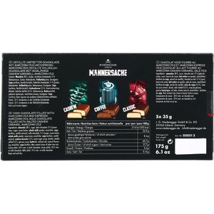 Produktbild für Marzipan Niederegger Mini-Brote Männersache Be Strong, 5 Stück