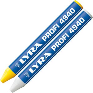 Produktbild für Reifenmarker Lyra Profi 4940, gelb und weiß
