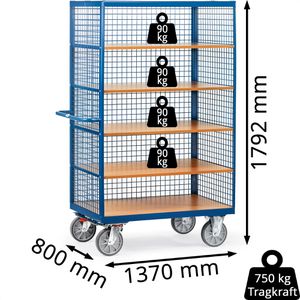 Produktbild für Etagenwagen Fetra Kastenwagen, 3393