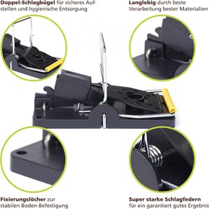 Produktbild für Mausefalle Hinrichs Profi-Falle 154-10