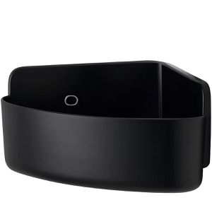 Duschablage Tesa Lavaa M Duschkorb, schwarz matt