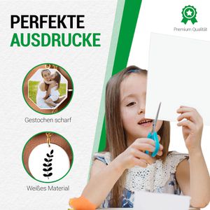 Produktbild für Schrumpffolie Skullpaper weiß, A4