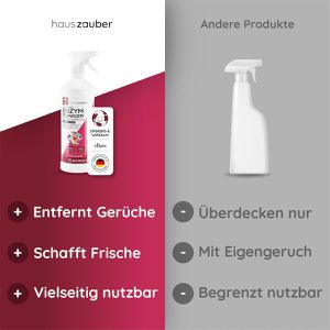 Produktbild für Enzymreiniger Hauszauber Geruchsentferner, Blütenfrische