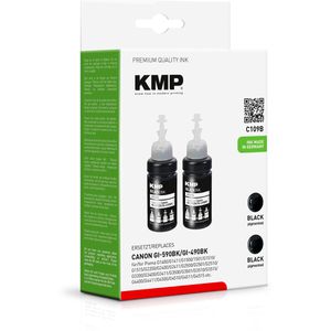 Produktbild für Tinte KMP C109B für Canon GI-590BK