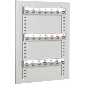 Produktbild für Schlüsselbrett format WT21 grau