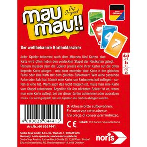 Produktbild für Kartenspiel Noris 606264441, Mau Mau