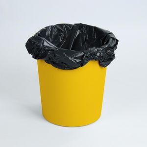 Produktbild für Papierkorb Helit H6106118, the german, gelb