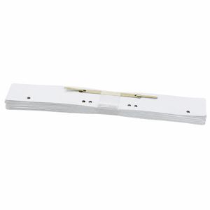 Produktbild für Heftstreifen Wekre 45 x 310mm, weiß