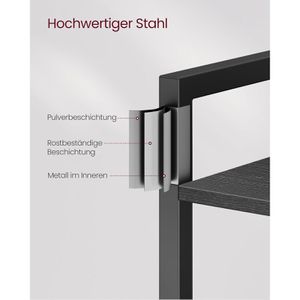 Produktbild für Bücherregal Vasagle LLS101B56, schwarz
