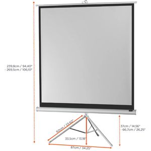 Produktbild für Beamer-Leinwand Celexon Economy White Edition