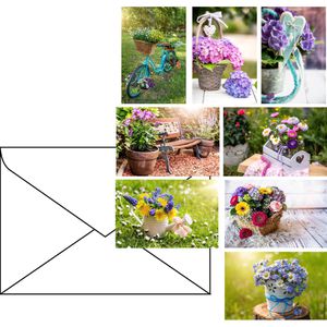 Grußkarten Böttcher-AG Gartenblumen, sortiert