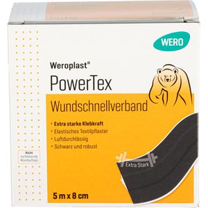 Produktbild für Pflaster Wero PowerTex Wundschnellverband, 1 Rolle