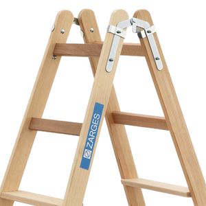 Produktbild für Stehleiter Zarges Cresta B, 40027, beidseitig begehbar