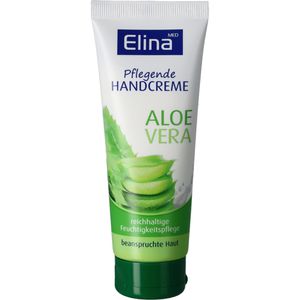 Elina-med Handcreme Pflegend Aloe Vera, für trockene Haut, 75ml