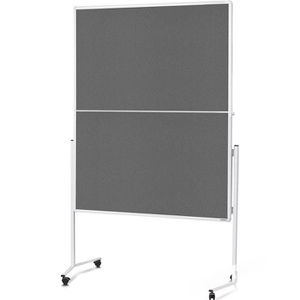 Moderationstafel Magnetoplan 2111301, mit Rollen, klappbar