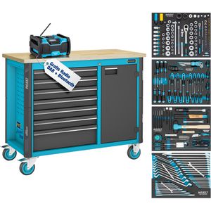 Werkzeugwagen Hazet 179NW-7/210, mit Werkzeug