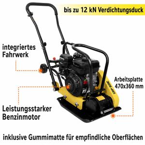 Produktbild für Rüttelplatte Güde GRP 60E, 55577, Benzin