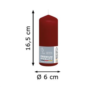 Produktbild für Kerzen Gala Typ 60/165, Stumpenkerze