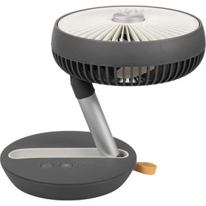 Produktbild für Ventilator Eurom 384642, Vento Cordless Foldable, grau, Ø 14cm