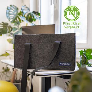 Produktbild für Laptoptasche Magnetoplan Desk Sharing, 11126, anthrazit