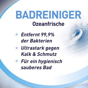 Produktbild für Badreiniger Sagrotan Ozeanfrische, desinfiziert