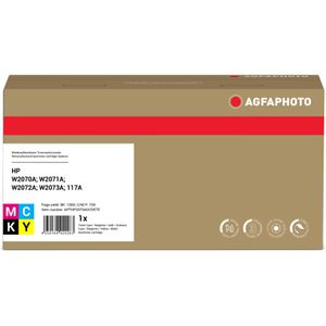 Produktbild für Toner AgfaPhoto für HP 117A Multipack