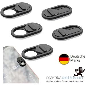 Produktbild für Webcam-Abdeckung MakakaOnTheRun 0,9mm dünn, aus Kunststoff