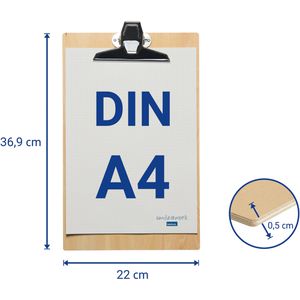 Produktbild für Klemmbrett Maul 2394570, MAULtilia, A4