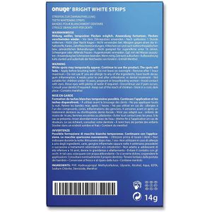 Produktbild für Zahnaufhellung Onuge Bright White, ohne Peroxid