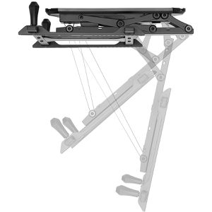 Produktbild für TV-Deckenhalterung myWall HL44ML, für 32 - 70 Zoll, schwarz