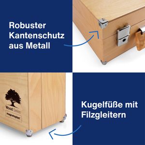 Produktbild für Moderationskoffer Magnetoplan Wood Series 1111949