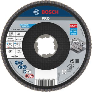 Fächerschleifscheibe Bosch PRO X571