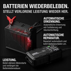 Produktbild für Autobatterie-Ladegerät NOCO GENIUSPRO50