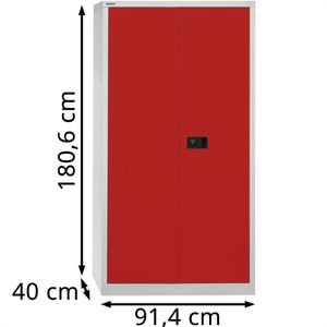 Produktbild für Aktenschrank Bisley E722A03, aus Metall