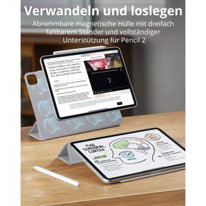 Produktbild für Tablet-Hülle ESR Rebound Magnetic Case, grau