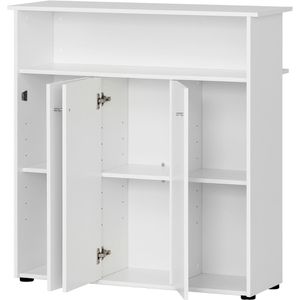 Produktbild für Empfangstheke Möbelpartner Serie 400, weiß