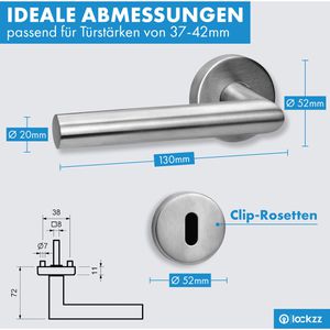 Produktbild für Drückergarnitur Lockzz Würzburg
