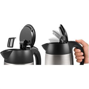 Produktbild für Wasserkocher Bosch DesignLine TWK3P420, silber