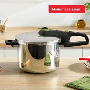 Produktbild für Schnellkochtopf Tefal Secure Trendy P25807, 6 Liter