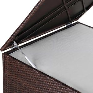 Produktbild für Gartenbox CASARIA 108954, aus Polyrattan